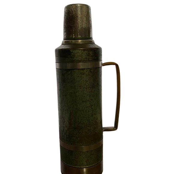 Stanley Other - 1975 Vintage Aladdin Stanley Thermos - 100 Cup - Straps and handle addition